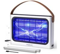 YISSVIC Lampe Anti Moustique Intérieur 4300V Tue Mouche Electrique Lampe UV avec 2 Lampes de Rechange 20W Destructeur Insectes Puissant, Contre Moustiques, Mouches, Mites et Autres Insectes Volants
