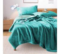 YISURE Couverture imperméable réversible pour canapé lit intimité | Plaid Imperméable pour Adultes, 230x200cm Housse de Protection pour Matelas de lit/Meuble (Aqua/Turquoise)