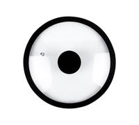 YIXANNX Couvercle universel en verre épais Pour assurant,noir,33 cm | optimale et empêchant les débordements, pour une cuisson en toute sécurité. Convient Pour aux poêles et casseroles.