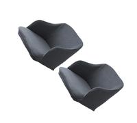 YIXANNX Housses de chaise à Installation pour une mise à niveau instantanée de la pièce, facile d'entretien, housse chaise incurvée et extensible, housses fauteuil complètes, gris foncé