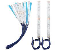 YIXISI 15 Pièces 100mm Pré Câblées LED SMD, Modélisme, 12-18V Bandes, 2335 SMD, Bleu