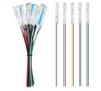 YIXISI 15 Pièces 50mm Pré Câblées LED SMD, Modélisme, 12-18V Bandes, 2335 SMD, Blanc/Rouge/Jaune/Bleu/Vert