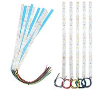 YIXISI Lot de 10 bandes LED 200 mm, 12-18 V, 2335 SMD, blanc/rouge/jaune/bleu/vert