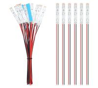 YIXISI Lot de 15 bandes LED 50 mm, 12-18 V, 2335 SMD rouge