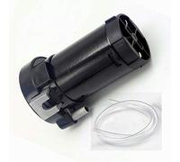 YIYDA Pompe à air Compresseur d'air Klaxon 12V Air Pump Pompe à air horn Moteur Kit de voiture Compresseur de klaxon d'air argent chromé pour tout klaxon d'air Véhicule Camion Van Bateau etc