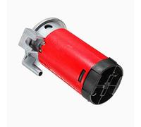 YIYDA Pompe à air de voiture Air ;pump 12V Corne rouge Pompe à air moteur compresseur d'air tendance étanche chromé ne rouille pas Compresseur de klaxon d'air pour klaxon d'air 12V camion bateau