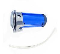 YIYIDA Pompe à air voiture Car Horn air pump bleu Compresseur d'air Pompe à air trompette 24V Compressor chromé klaxon compresseur Compresseur de corne pour 24V Pour corne d'air Bateau Voiture ect