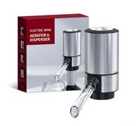 YJDOORPLAY Aérateur de vin électrique pour bouteilles rouges et blanches - Distributeur automatique de pompe pour la maison, le bar, la cuisine, les fêtes - Décanteur à piles pour amoureux