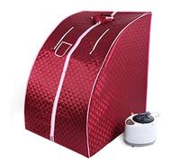 YJIIJY Sauna infrarouge portable 1000 W, Sauna pliable cabine, Sauna infrarouge mobile, Sauna infrarouge pliable cabine à chaleur Thérapeutique Spa, Tente pour Sauna à Vapeur 2L pour Salon