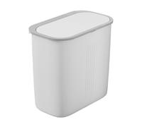 Yjkedfh Poubelle Fine Pour Salle De Bain,Corbeille à Pousser pour Maison et Chevet - Poubelle Rectangulaire Anti-Odeurs Avec Couvercle Pour Buanderie Cuisine Professionnelle Salle De Bain Restaurant
