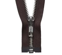 YKK Fermeture éclair à extrémité ouverte, Non Marron 570, 36 cm Length