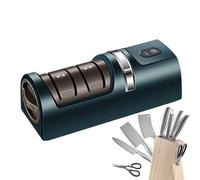 Ylnailky Affûteur Électrique Universel Professionnel,Aiguiseur De Couteaux Électrique Rechargeable USB | Outil Automatique Pour L'entretien Des Lames | Maison Pâtisserie Restaurant Extérieur