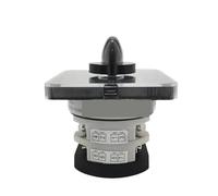 YMZ12-25A Electrical Changeover Switch Silver Contact Power Control Interuptor Rotary Knob ON-OFF Multi Positions LW31(102-25A 1P)