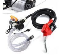 YNAADYH Pompe Gasoil Electrique 220V,Pompe A Fioul 60L / Min Pompe Diesel Auto - Amorçante Pistolet À Huile Promotion Pompe À Huile Station D'Essence 230V