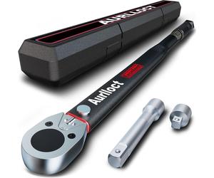 ynamométrique 1/2 pouce, de 35 à 435 Nm, coffret 3 pièces avec rallonge et adaptateur, pour camions et voitures