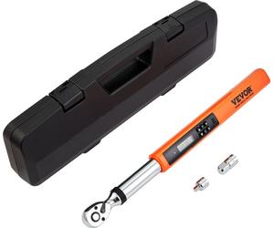 ynamométrique VEVOR 3/8", 5-50Nm ynamométrique vélo & moto, ± 2% d'erreur, adaptateur 1/2-1/4", 72 dents tête à cliquet ynamométrique facile à régler