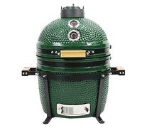 YNNI KAMADO TQ0015GR Kamado Gril sur pied 40 cm, vert, barbecue, céramique, œuf, fumoir, TQ0015GR