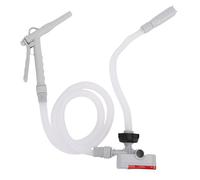 Yobadam Pompe de Transfert de Carburant 3.2GPM Alimentée par Batterie | Conception rechargeable sans fil, capteur d\'arrêt automatique, tuyau de 51 pouces, 3 adaptateurs, utilisation polyvalente