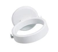 Yobadam Support de Sèche-Cheveux Mural, Conception sans Perçage | Plastique durable, Solution de rangement mural, Idéal pour les peignes, Accessoires pour cheveux, Gain de place