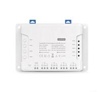 YobiLife Module d'interrupteur intelligent sans fil, contrôle RF à 4 canaux pour Sonoff 4CH R3 et 4CH PRO R3, pour Alexa et Home, blanc (4CH Pro-R3)