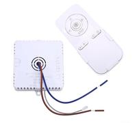 YobiLife Récepteur de télécommande pour ventilateur de plafond, contrôleur pilote 100 W, prend en charge les modules LED 30-50 W, système sans fil 2,4 G avec télécommande incluse