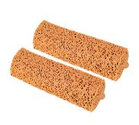 Yocada Lot de 2 têtes de Rechange pour Balai éponge à Usage Domestique Commercial pour carrelage, Sol, Salle de Bain, Garage, Nettoyage à Sec et essorage Facile