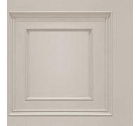 YöL Oliana - Papier peint effet bois, couleur: Crème