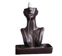 Yofab Accessoires de bureau amusants - Brûleur d'encens cascade - Décoration d'intérieur avec support de méditation et relaxation - Aromathérapie - Décoration vintage (brûleur Ar90 uniquement)