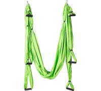 Yoga hamac anti-gravité balançoire hamac toile de yoga suspendre balançoire toile de yoga 250 * 150 cm （Vert）