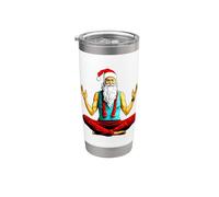 Yogi Père Noël Gobelet isotherme en acier inoxydable double paroi