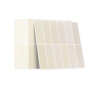 Yoillione Credence Adhesive pour Cuisine: Plus épais Crédence Salle de Bain - 30.5x30.5 cm Metro Carrelage Adhesif - 10 Pièces Beige