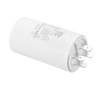 YOKIVE 20uF CBB60 Condensateur avec 4 Broches AC 450V(Blanc 72 x 40mm) | pour Démarrage des Moteurs