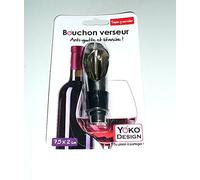 Yoko Design 1225 Bouchon Verseur Acier Inox 7,5 x 2 cm