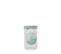 YOKO DESIGN - BOCAL VERRE & COUVERCLE SILICONE 1000 ML diametre 10 cm