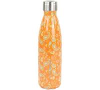 Yoko Design Bouteille Isotherme De 500 Ml Au Motif Cachemire Orange Orange