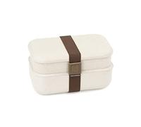 YOKO DESIGN - LUNCH BOX en fibre de bois 2 etages, 1200 ml
