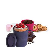 Yoko Design - Moule à Mug Cake X 2 Fuchsia/Prune