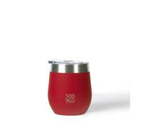 YOKO DESIGN - MUGS ISOTHERMES avec couvercles 250 ml ROUGE