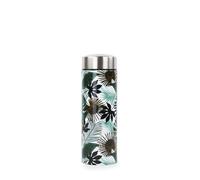 Yoko Design – Théière isotherme Equador – 350 ml – Inox, motif végétal, sans BPA