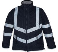 YOKO Hi-Vis Kensington Jacket With Fleece Lining (Veste Kensington Hi-Vis avec doublure en polaire)