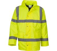 YOKO HVP300 | Fluo Classic Motorway Jacket - Veste de travail HiVis - Couleur : Fluo Yellow - Taille : M