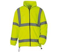 YOKO - Veste polaire haute visibilité - Homme (3XL) (Jaune)
