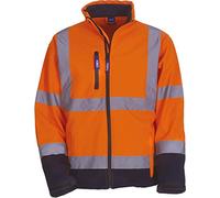 YOKO Yk040/Hvk09 Veste Softshell Haute visibilité Homme