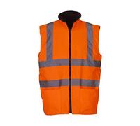 YOKO Yk041/Hv008f Gilet polaire réversible haute visibilité Homme