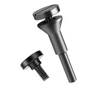 yomoe Mandrin de pour Disques à Tronçonner, 6mm, Disque de Coupe à Trou de 10mm, Meule à Tronçonner pour Outil Rotatif de Meulage