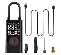 Yongany Gonfleur de pneu portable | Compresseur de gonflage rapide électrique 150 PSI | 5 modes d'affichage numérique Gonfleur de pneu rapide Portable | Pour véhicule automobile, SUV, camping-car