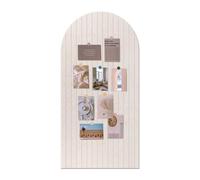 YongHang 120 X 60Cm Beige Tableau D'Affichage En Feutre Lot De 6 Panneau Liege Mural Épaisseur 0.9Cm Tableau Photo Tableau Liege Tableau Mémo Avec Velcro Pour le Bureau L'École Chambre Cuisine Maison