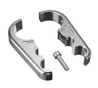 YONGYAO Pince de Cadre de Guidon de câble d'accélérateur d'embrayage de Frein de 1 Pouce 25mm pour Harley-Chrome