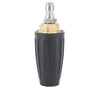 YONGZURA Nettoyeur Haute Pression, buse Turbo, Chaleur Durable, Laiton, céramique, Rotation à 360 degrés pour Le Nettoyage à Haute Pression (040)