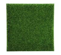 YONGZURA Tapis de Gazon Artificiel Gazon Pelouse Paysage Ornement Décoration d'intérieur pour Maison de Poupée Balcon Chambre d'enfant Vert 15x15cm 10 PCS